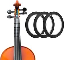 3 Rolls Violin Fingering Tape, 3mm Finger Tape Cello black