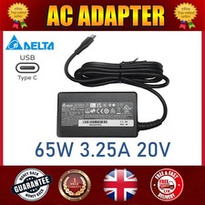 REPLACEMENT 65W USB-C DELTA ADAPTER FOR HP SPECTRE X2 X2 12-A001DX X2 12-A001NA