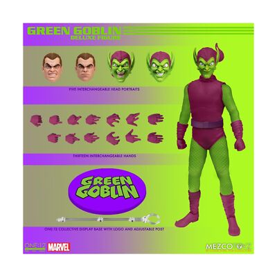 Mezco Toys Marvel figurine 1/12 Green Goblin - Deluxe Edition 17