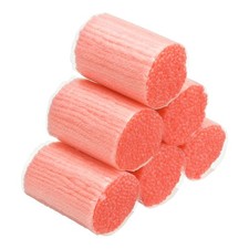 12 Rolls Latch Hook Yarn, Latch Hook Kit Yarn Hook Rugs Crochet, Light Red