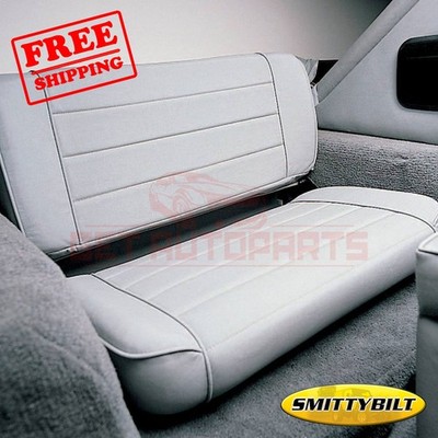 Smittybilt Seat Denim Black Fabric for Jeep Wrangler 97-06