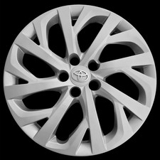 1 16 Hubcap Wheel Rim Cover Fit 2017 2018 2019 Corolla Silver Snap On 61181