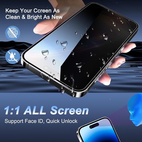 UNBREAKcable 3-Pack Screen Protector For IPhone 12 Mini, Double Shatterproof Tempered Glass [Easy Installation] [9H Hardness] [99.99% HD Clear] [Case Friendly] For IPhone 5.4 Inch