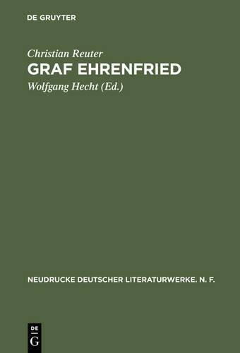 Graf Ehrenfried (Hardback) Neudrucke Deutscher Literaturwerke. N. F.