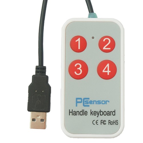 Teclado Portátil USB 4 Teclas Para PADS Drawing Shortcut Key - Imagen 5 de 5