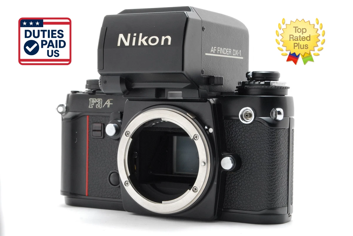 機材整理のため出品 Nikon F3 AF ＋AF FINDER DX 赤城耕一：第31回 開発途上にあった位相差AFの機構をいち早く採用した
