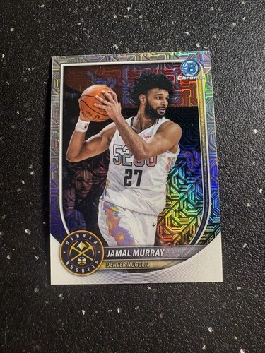 2025-26 Bowman Jamal Murray Mojo Refractor Chrome Variation Denver Nuggets