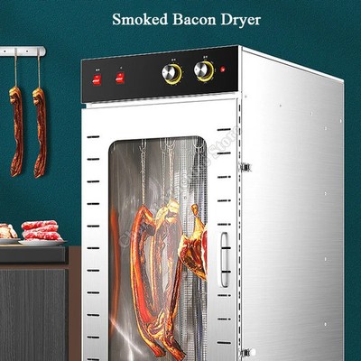Sausage Dryer Large Capacity Commercial Food Dehydrator 2000W Machine Jerky Meat