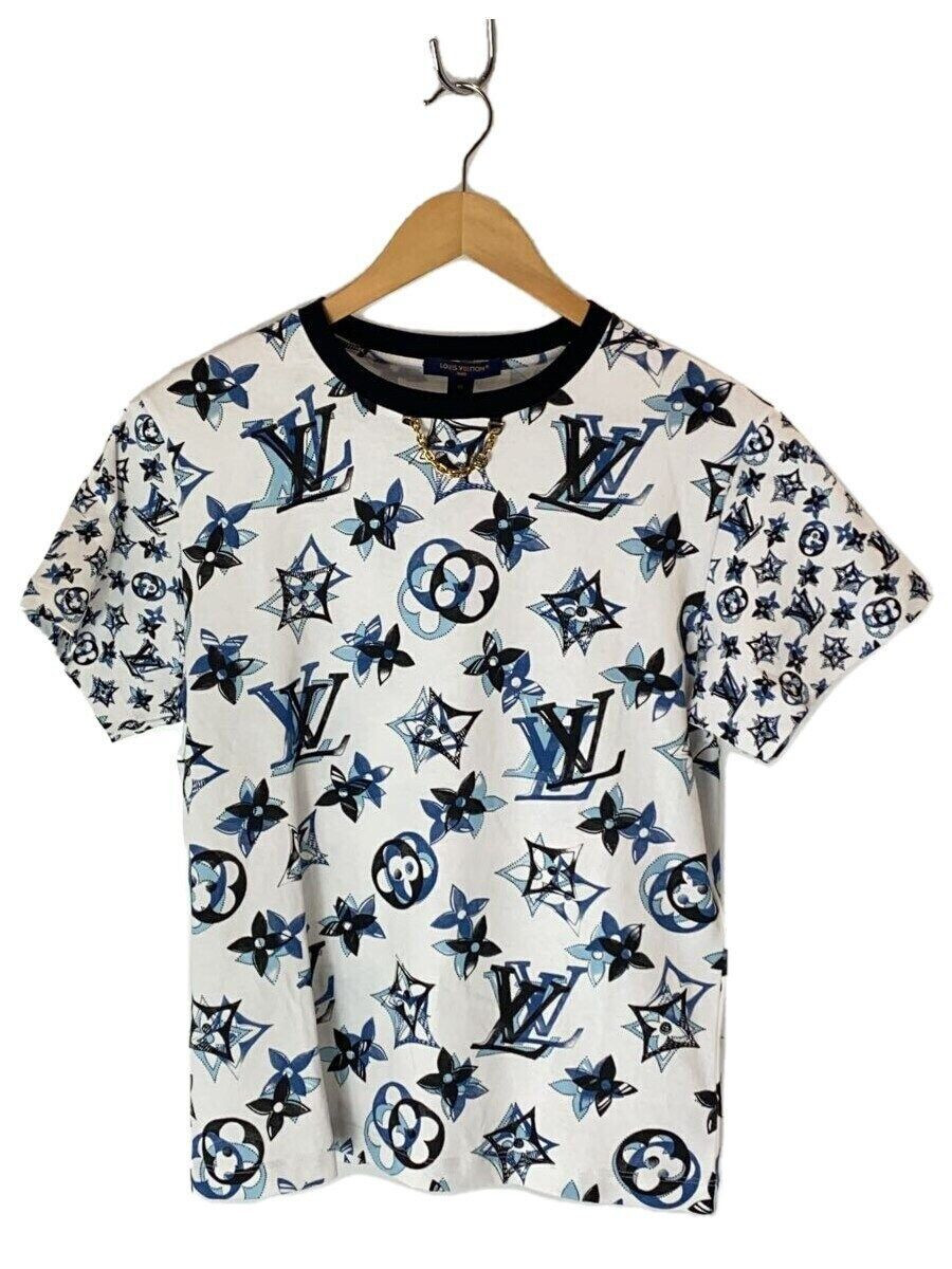 LOUIS VUITTON T-SHIRT M COTTON White RW241WW Used | eBay
