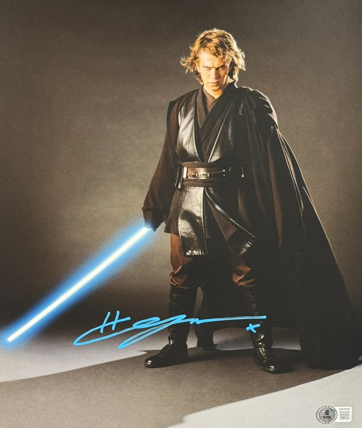 Christiansen Autographed Signed Star Wars Hayden / 11x14 Photo Beckett 54314 