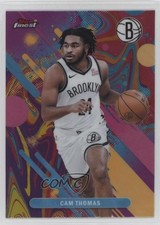 2025-26 Topps Finest Common Oil Spill Refractor Cameron Thomas Cam #25 2y0