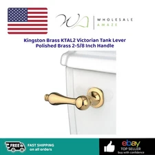 Kingston Brass KTAL2 Victorian Tank Lever Polished Brass 2-5/8 Inch Handle