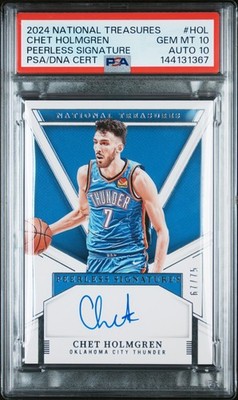 2024-25 Panini National Treasures - Peerless Signatures Chet