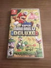 New Super Mario Bros. U Deluxe (Nintendo Switch, 2019) Tested Works