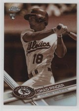 2017 Topps Chrome Sepia Refractor Chad Pinder #141 0u0