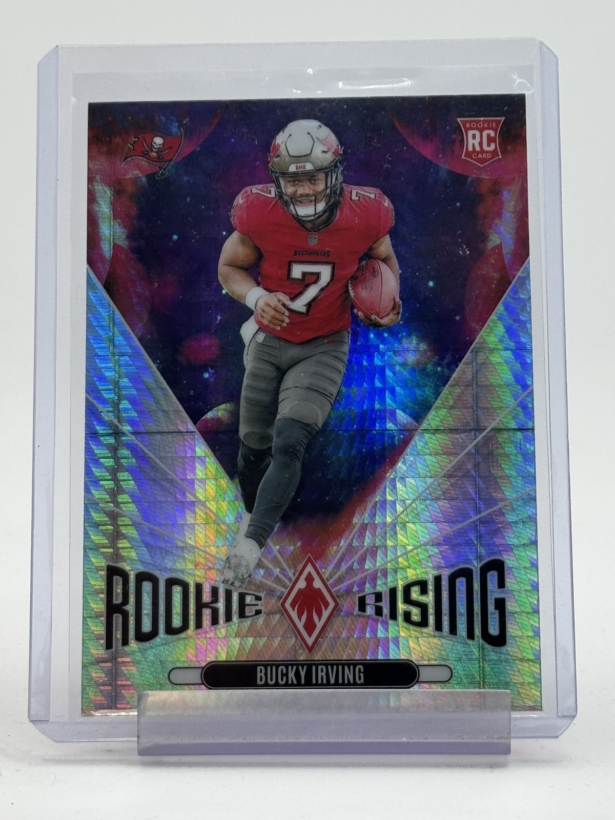 BUCKY IRVING 2024 PANINI PHOENIX ROOKIE RISING HYPER RC #RR-BIG BUCCANEERS Q6928