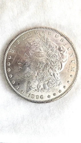1896 Morgan Dollar in BU Condition