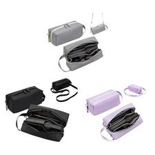 Nylon Carrying Case for Insta360 X6 Camera 26x10x10cm with Adjustable Strap