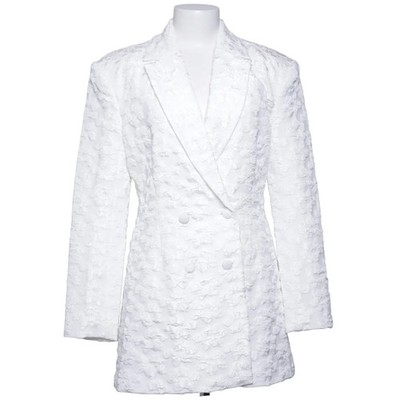Rotate x H&M, Kleid, Größe: 38, Kavajklänning i fantastisk design , Weiß #v5y