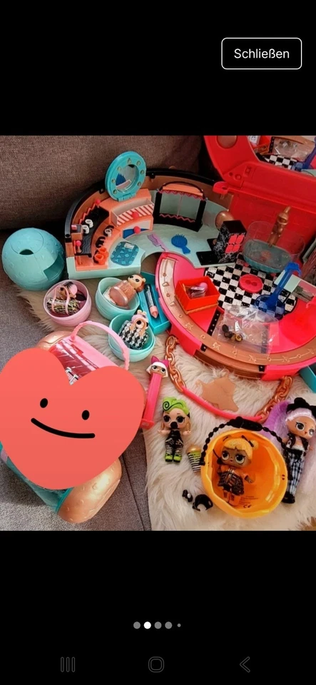 LOL Surprise Friseursalon mit Zubehör - Puppen mit Hohen Schuhen - Bild 3 von 4