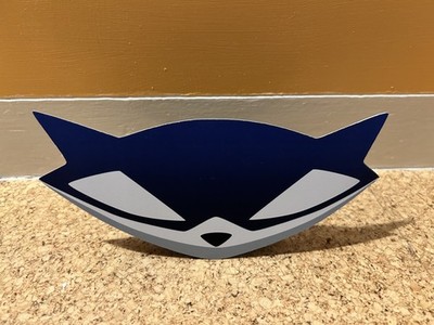 Sly Cooper Replik Visitenkarte aus Papier - mit gratis Aufkleber - B-WARE