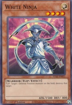 YuGiOh White Ninja STAS-ENX011 Common Englisch Neu 1st