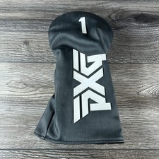 PXG Quickstick Cart Magnet Driver Headcover Black 1 Wood Vinyl Golf Club Cover