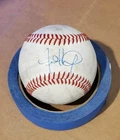 Autographed Baseball game used JED HOYER Chicago Cubs