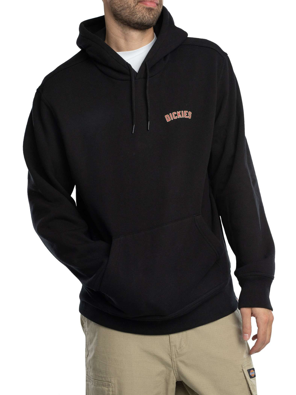 Толстовка с капюшоном Dickies Mens Service Crew, черный