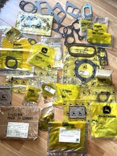 Big Lot Of 40 New John Deere Gaskets For Tractors & Others Nip