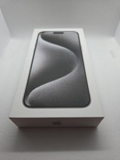iPhone 15 Pro Max Smartphone BOX ONLY - NO PHONE INCLUDED