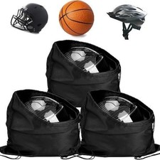 3 Pcs Motorcycle Helmet Bags Welding Helmet Case Bag Drawstring St Size: Large