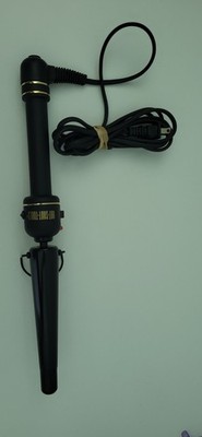 Hot Shot Tools Gold Trim Curling Iron -  Perfect Condition 