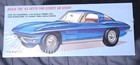 AMT 861/12 1963 Chevy Corvette Sting Ray Model Kit 1/25 Scale, New Sealed — photo 4