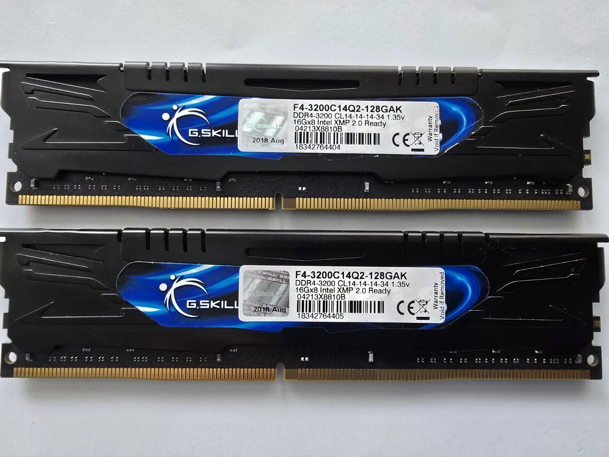 G. SKILL Computer PC4-25600 (DDR4-3200) Bus Speed RAM 288 Pins for