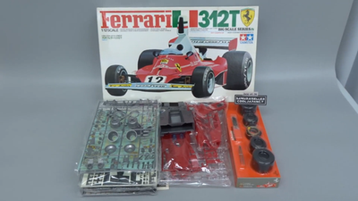 Tamiya 1/12 Ferrari 312T Big Scale Series F1 Vintage Plastic model