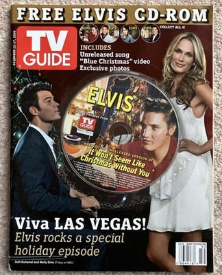 Elvis Presley magazine / CD TV Guide December 2006 USA