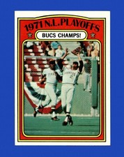 1972 Topps Set-Break #221 NL Playoffs NR-MINT *GMCARDS*