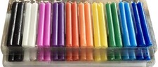 Taper Spell Candles 40 Pcs, Assorted Colors, ...