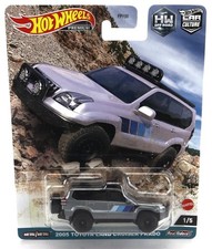 1/64 MATTEL HOT WHEELS - TOYOTA - LAND CRUISER PRAT OFF ROAD 2005 HKC70
