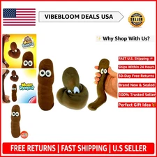 Mushy Poop Squishy Fidget Toy with Bouncy Ball - Perfect Stress Relief Fun