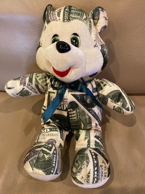 teddy bear with money