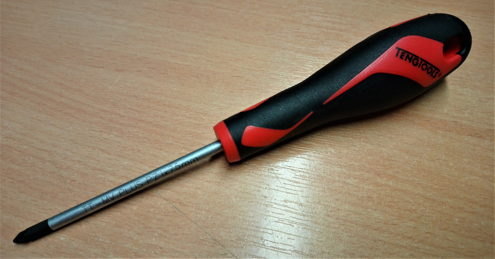 Teng Tools Screwdriver - Pozi #1 x 75mm MD961N