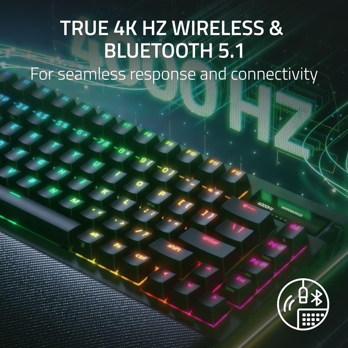 Razer BlackWidow V4 Pro 75% Mechanical Gaming Keyboard Intl. US