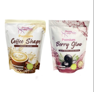 Cris Cosmetics Premium Berry Glow Acai Berry Juice& Coffee Shape - 20 Sachets