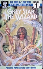 Joe Dever - Grey Star 1 - Grey Star the Wizard - 1./1. Edition - B+/B/B