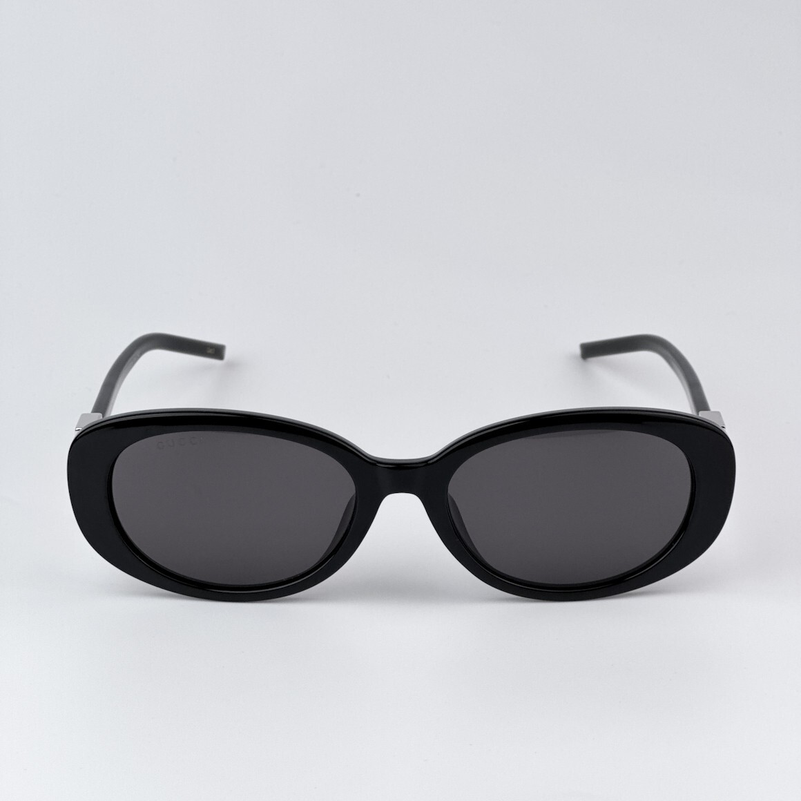 Gucci Men Sunglasses White Grey Oval GG1684SA 001 BRAND NEW display picture 1