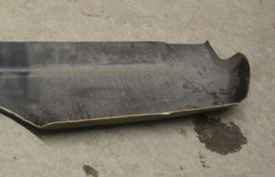60-63 Mercury Comet SHOWCARS Fiberglass Right Rear Lower Quarter Panel Section