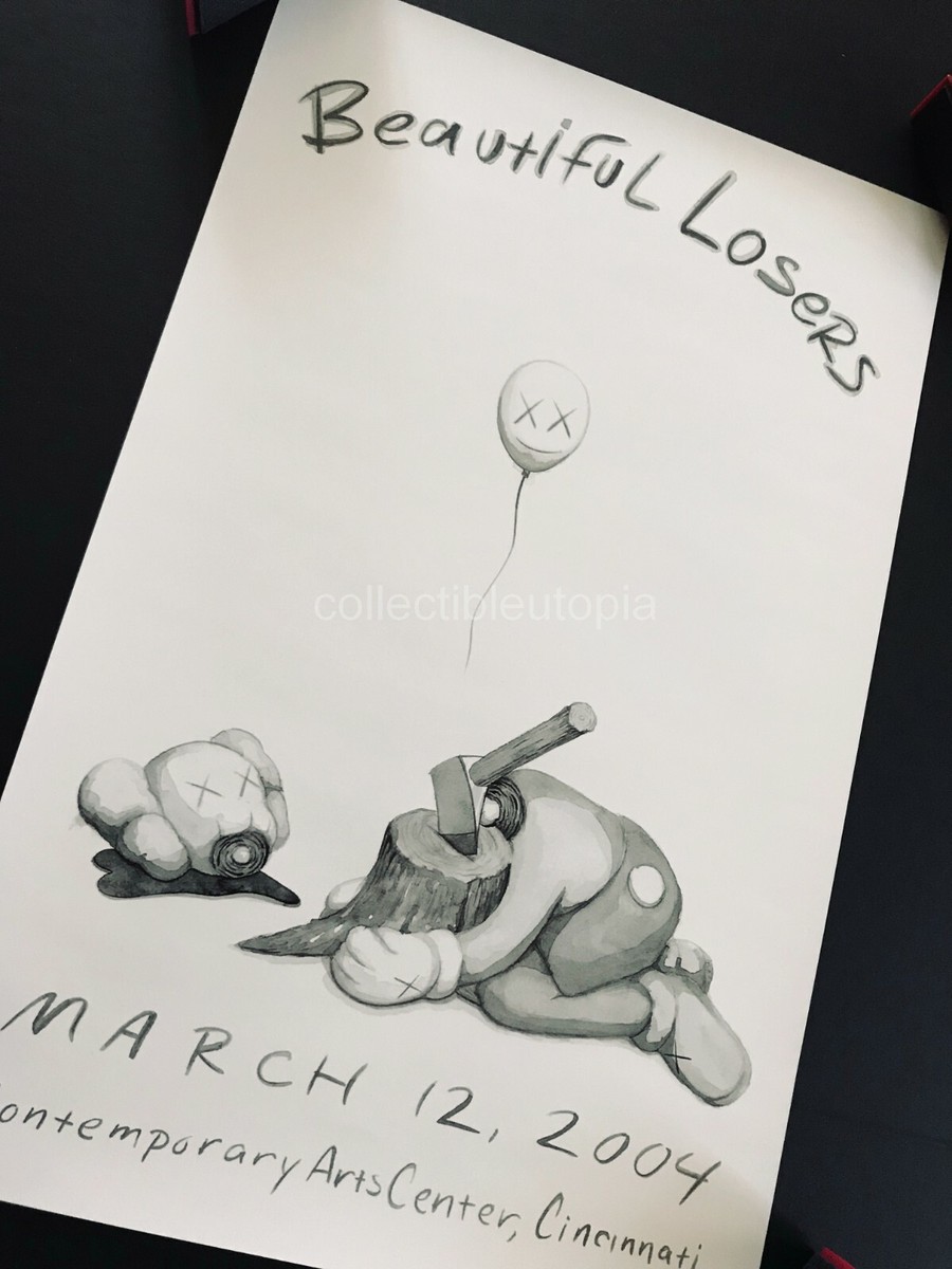 KAWS Beautiful Losers Limited Unsigned Offset Edition Urban KAWS Beautiful Losers Limited Unsigned Offset Edition Urban