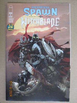 2018 IMAGE COMICS MEDIEVAL SPAWN/WITCHBLADE #2 GREG CAPULLO COVER
